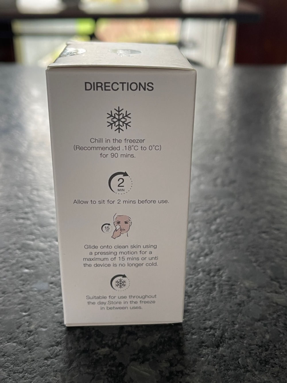 Skin Inc Cryo Ice Sake Roller for puffiness, pores, relaxation & more - Picture 10 of 10